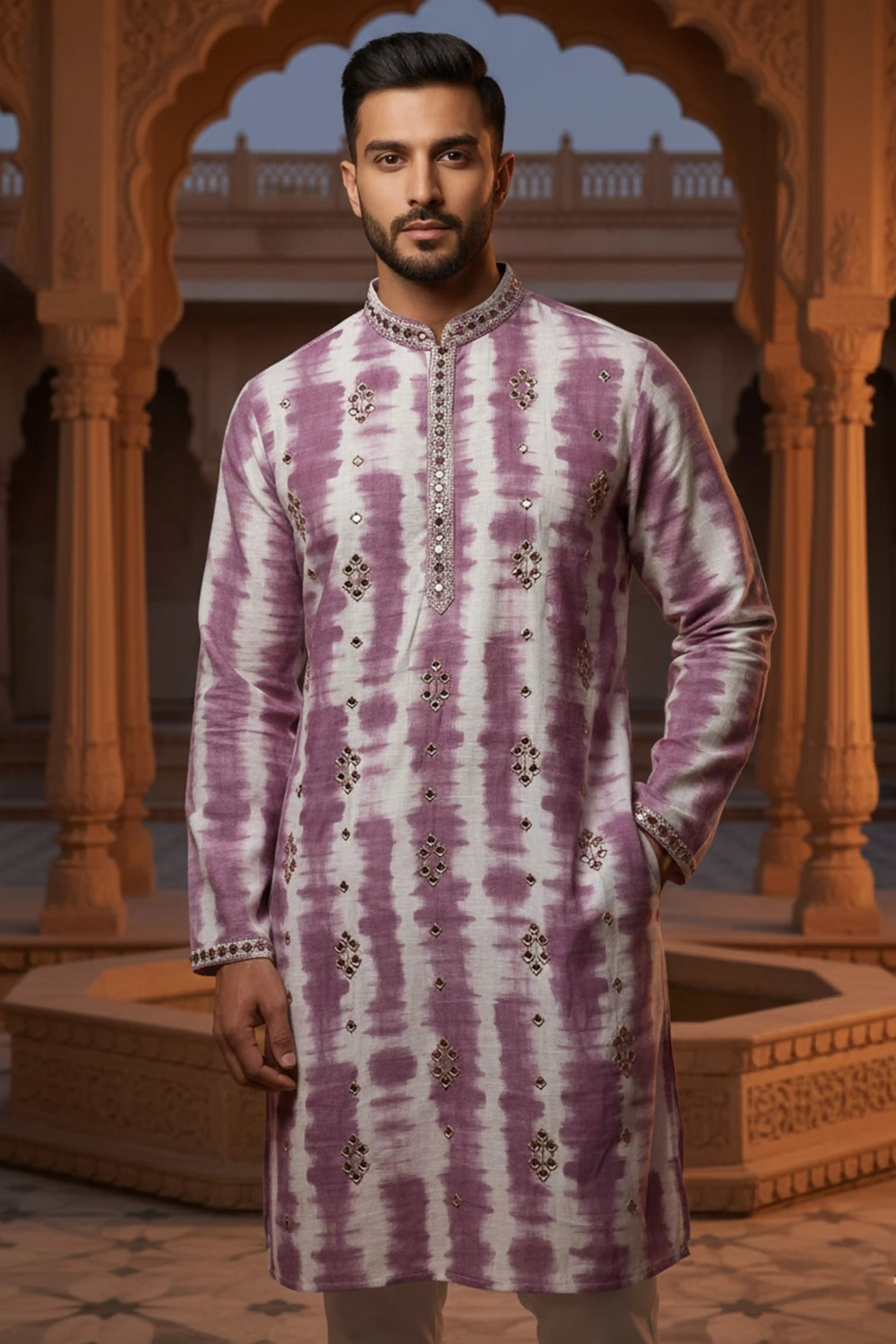 Mirror Work Kurta