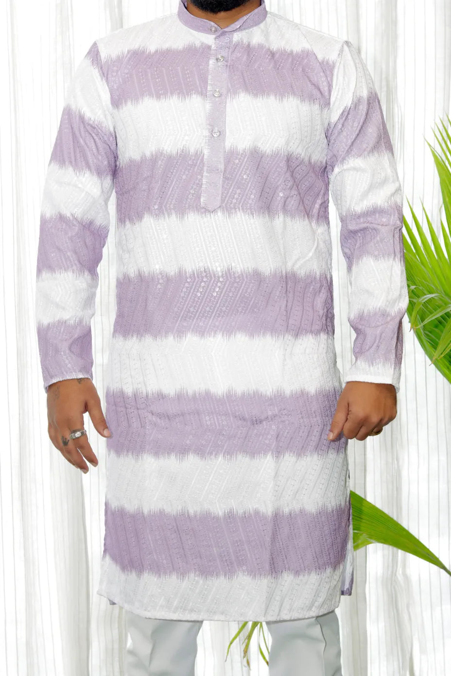 Lucknowi Printed Kurta