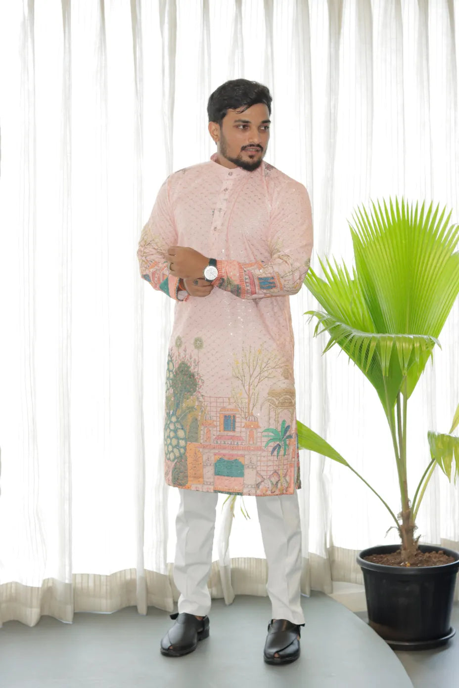 Daman Style Chikankari