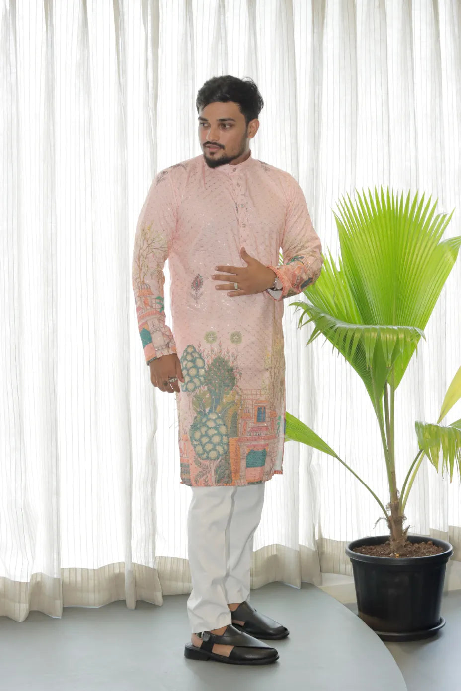 Daman Style Chikankari