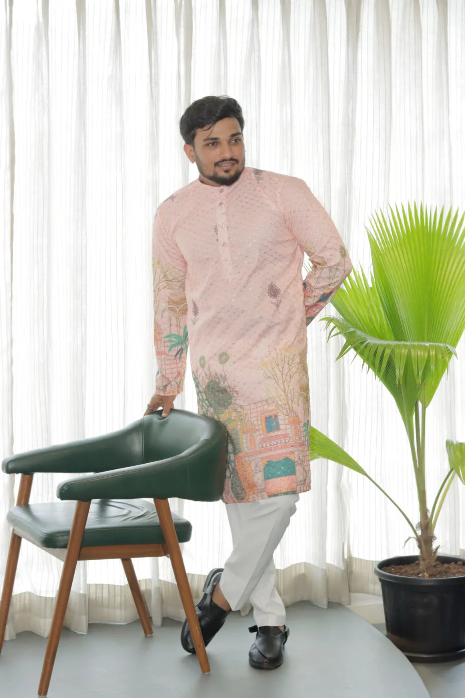 Daman Style Chikankari