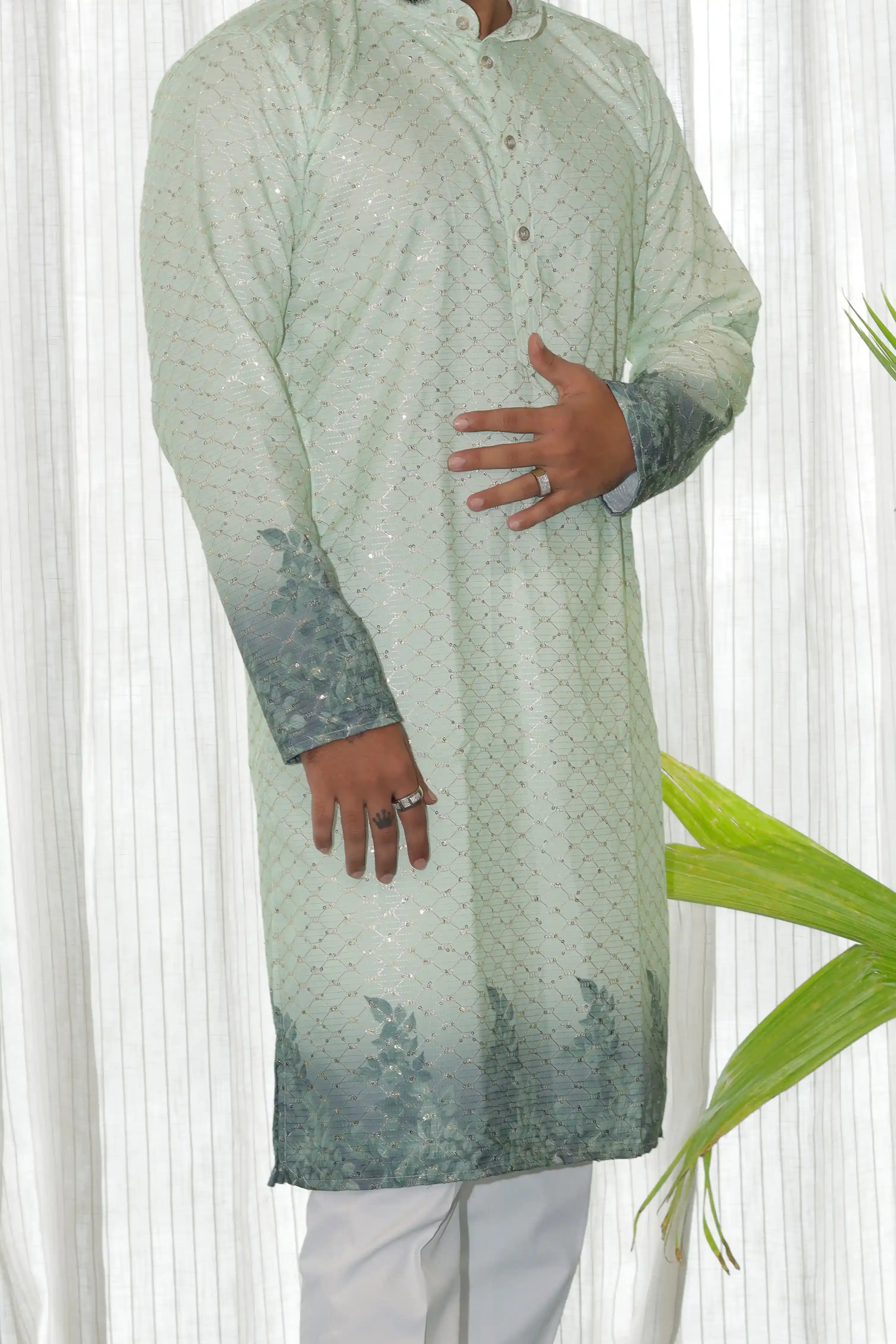 Embroidered Daman
