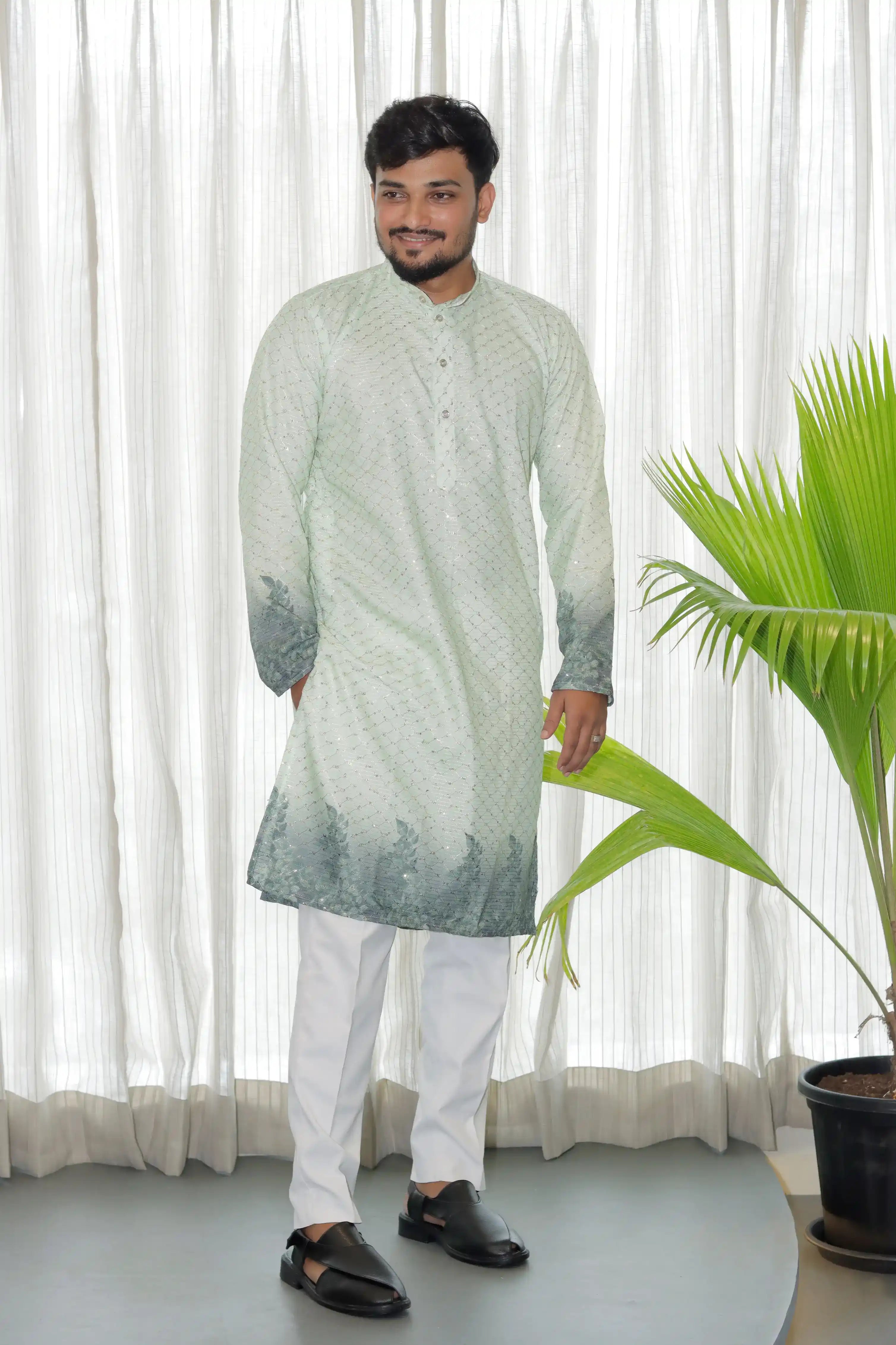 Embroidered Daman
