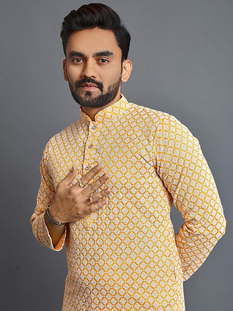 Traditional Lucknowi Kurta-Stagora - Stagora